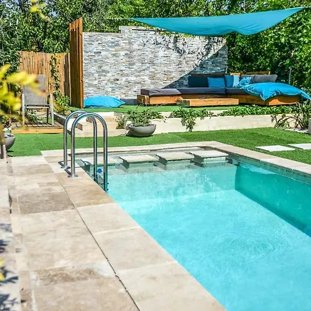Family Augflor With Pool And Garden * Кань-сюр-Мер